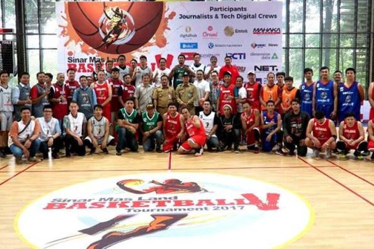 Ajang basket bertajuk Sinar Mas Land Basketball Tournament (SMLBT) 2017 kembali digelar,