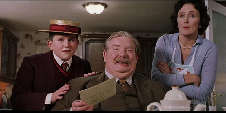 Keluarga Dursley menjadi tokok yang menyebalkan di waralaba Harry Potter