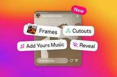 4 Fitur Baru Instagram Stories Meluncur, Ada Stiker Musik, Frame, Reveal, dan Cutouts