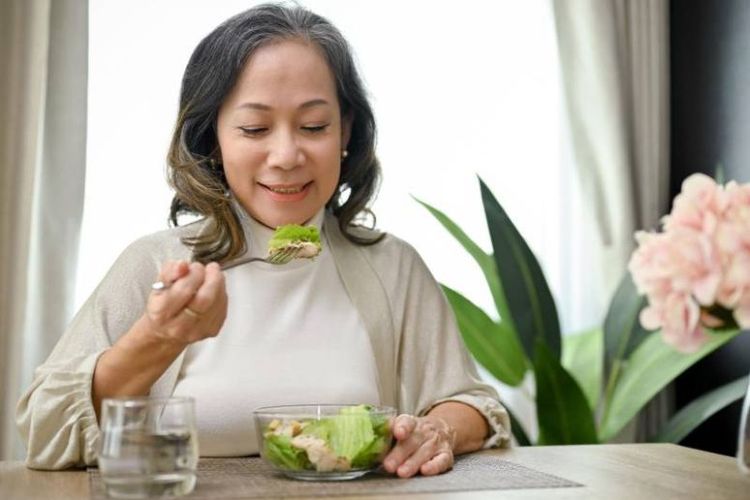 Ilustrasi makanan sehat 