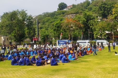 256 Tersangka Perjudian Dijemur di Lapangan Polda Jateng, Ternyata Ada yang Selebgram 