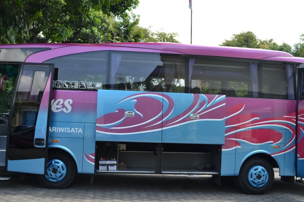 Ilustrasi Bagasi Bus