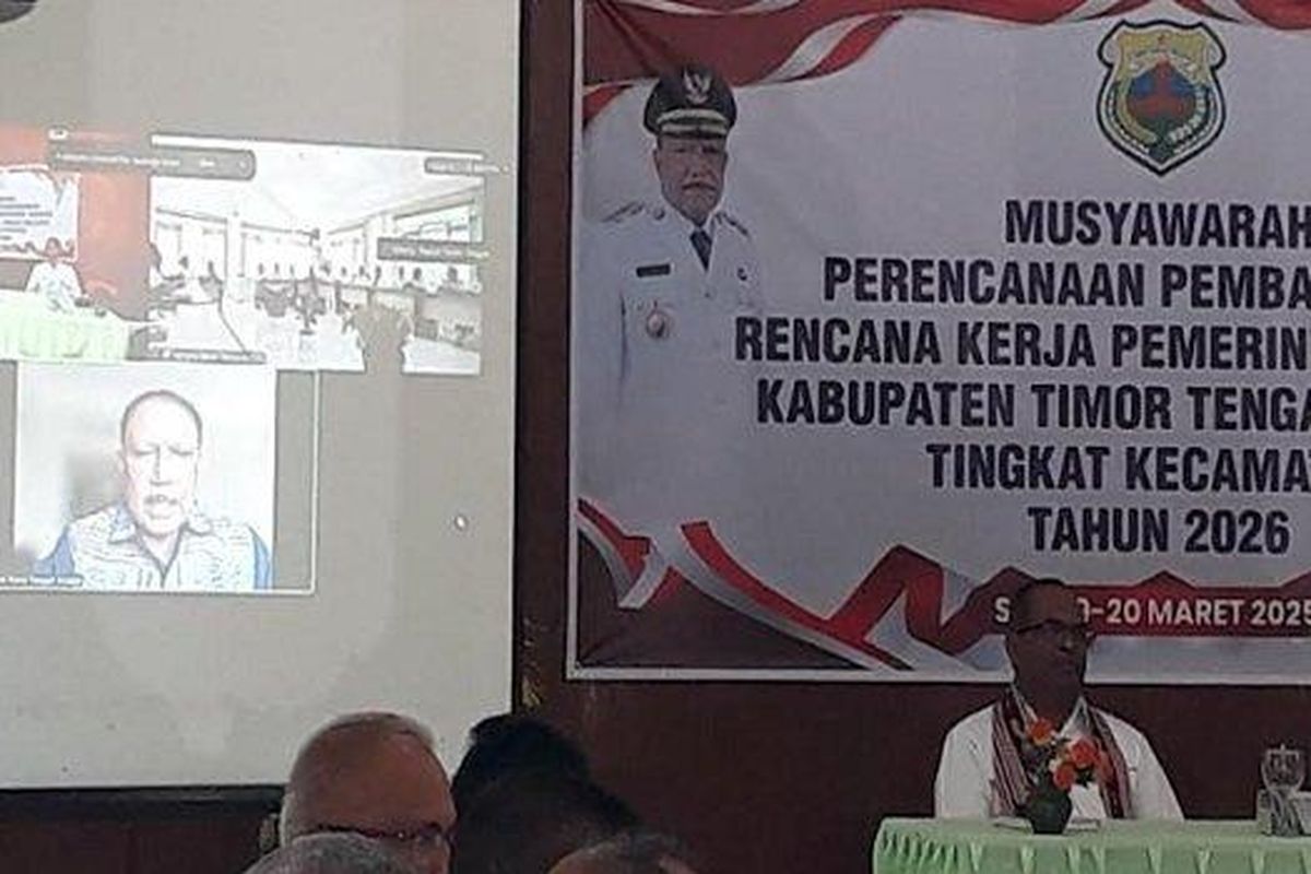 Pelaksanaan Musrenbangcam Kabupaten TTS secara langsung dan virtual, Selasa (19/3/2025) sampai Rabu (20/3/2025), di Aula Bappeda Kabupaten TTS. 
