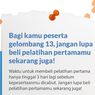 Awas Dicabut, 12.000 Peserta Prakerja Gelombang 13 Belum Beli Pelatihan Pertama
