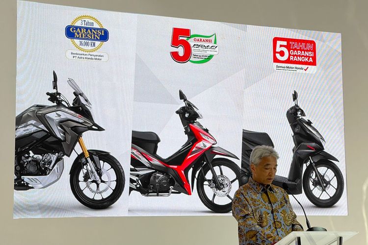 AHM berikan garansi rangka 5 tahun untuk jajaran motor Honda
