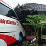Detik-detik Bus Jurusan Magetan-Jakarta Tabrak Warungnya, Suyati Teriak Tertimpa Etalase