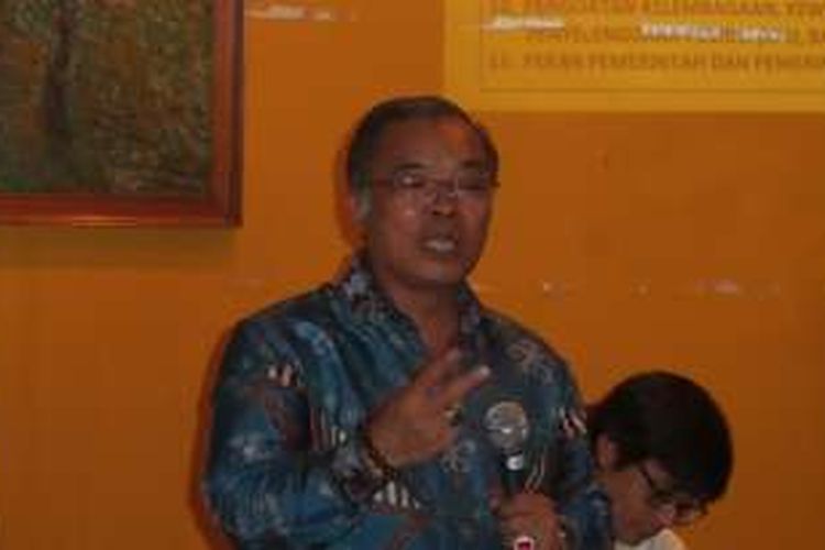 Anggota tim pakar pemerintah dalam penyusunan RUU Penyelenggara Pemilu Dani Syarifudin Nawawi.