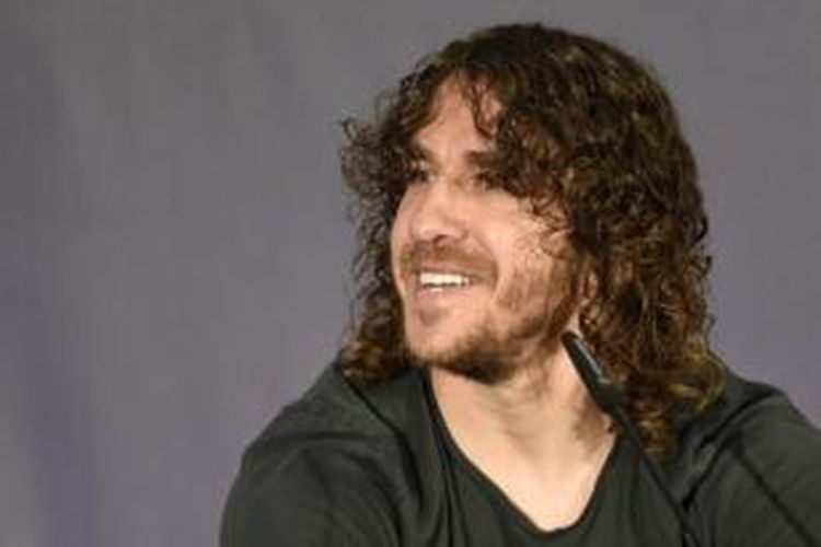 Mantan bek Barcelona asal Spanyol, Carles Puyol.