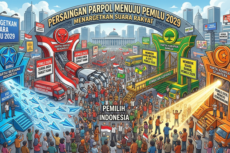 Ancang-ancang Partai Politik Menuju Pemilu 2029