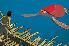 Sinopsis The Red Turtle, Pria yang Terdampar di Pulau Tak Berpenghuni