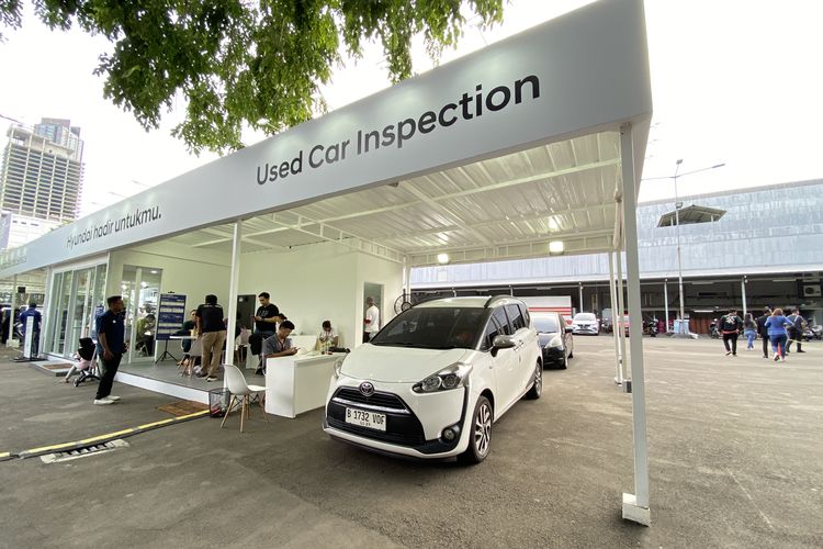 Used car inspection Hyundai di IIMS 2024