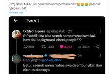 Ramai soal Tak Lagi Bisa Cari Data Mahasiswa di PDDikti, Ini Kata Kemendikbud Ristek