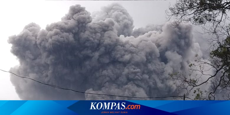 Gunung Semeru Meletus, Luncurkan Awan Panas Sejauh 4,5 Kilometer
