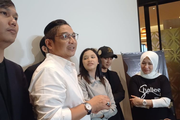 Pasha Ungu dan Inara Rusli saat ditemui di daerah Kemang, Jakarta Selatan, Selasa (27/2/2024). 