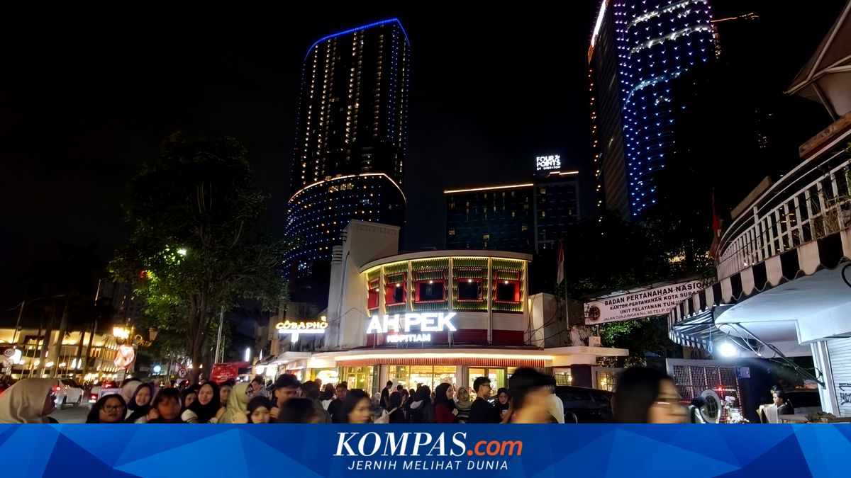 Jalan Tunjungan Surabaya Jadi Magnet Wisata Malam Selama Liburan Sekolah