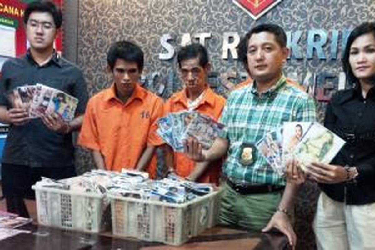 Polresta Medan Tangkap Tiga Penjual VCD Film Porno