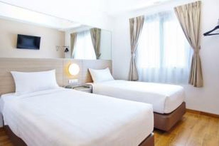 Kamar di Tune Hotel Bekasi