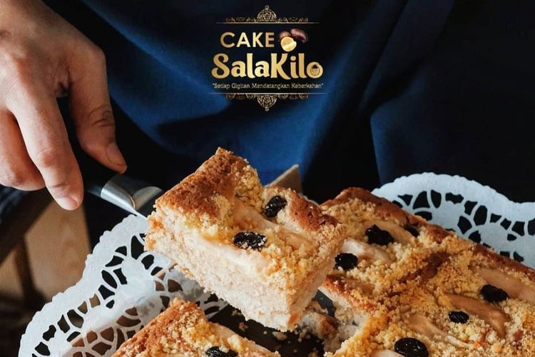 Salah satu produk kue salak yang dijual di SalaKilo Balikpapan.
