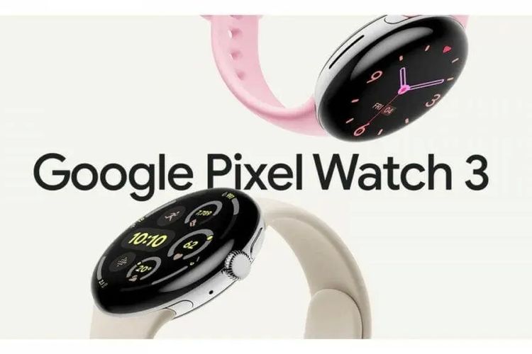 Ilustrasi Google Pixel Watch 3.