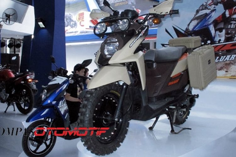 X-Ride modifikasi juga jadi andalan Yamaha di PRJ.