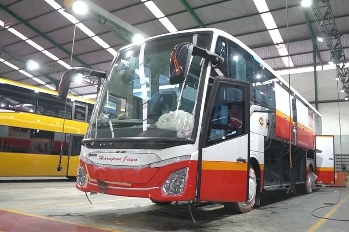 Bocoran bus baru PO Harapan Jaya