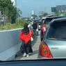 Macet Panjang di Arah Masuk Bandara Soekarno-Hatta, Penumpang Akhirnya Jalan Kaki Sambil Seret Koper