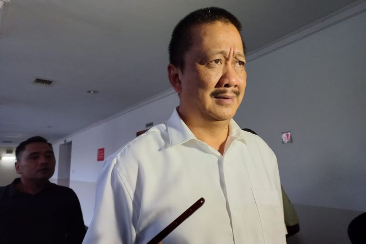 Direktur Utama Garuda Indonesia Irfan Setiaputra setelah sidang putusan homologasi Senin (20/6/2022)