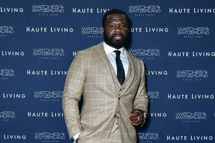 Curtis Jackson atau yang lebih dikenal sebagai 50 Cent menghadiri acara Haute Living Celebration of 50 Cent With Watches Of Switzerland di New York City, pada 21 Oktober 2020.