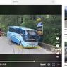 Video Bus ANS Mengalami Rem Blong di Sitinjau Lauik, Ditolong Relawan