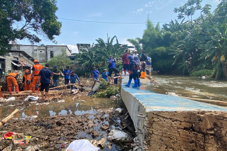 SDA Targetkan Perbaikan Tanggul Baswedan di Jati Padang Rampung 1,5 Bulan