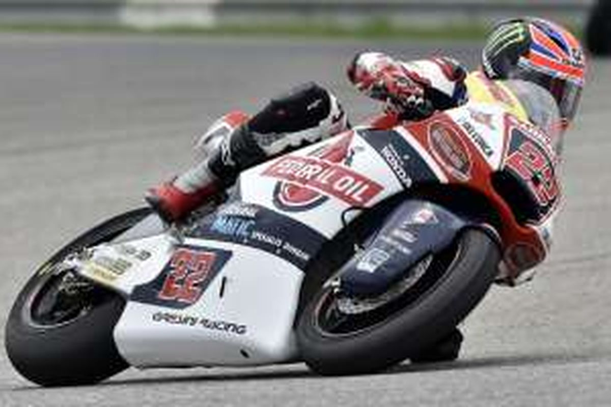 Sam Lowes dari Federal Oil Gresini Racing merebut podium kedua di GP Americas 2016.