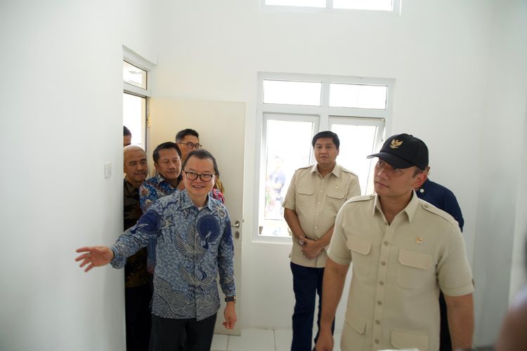 Dua Menteri Apresiasi Konsep Bangunan Hijau Rumah Subsidi di Serang