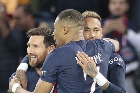 Mbappe Menggila bersama Neymar dan Messi: Festival 43 Gol untuk PSG