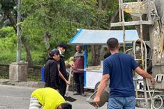 Pemuda Cor Jalan Rusak Pakai Uang Pribadi, Pemkot Pekanbaru: Terima Kasih