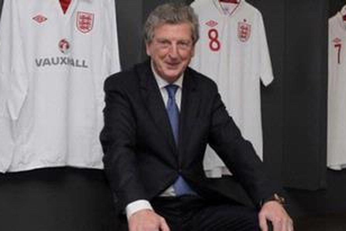 Manajer tim nasional Inggris, Roy Hodgson.