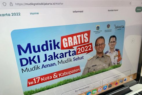 Kuota Mudik Gratis Jakarta 2022 Masih Ada, KTP Non-Jakarta Bisa Daftar