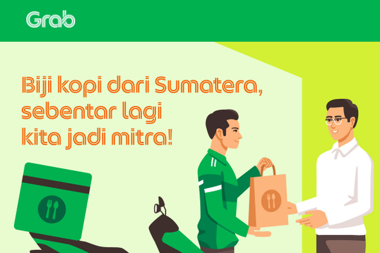 Tangkapan layar email daftar GrabFood Merchant.