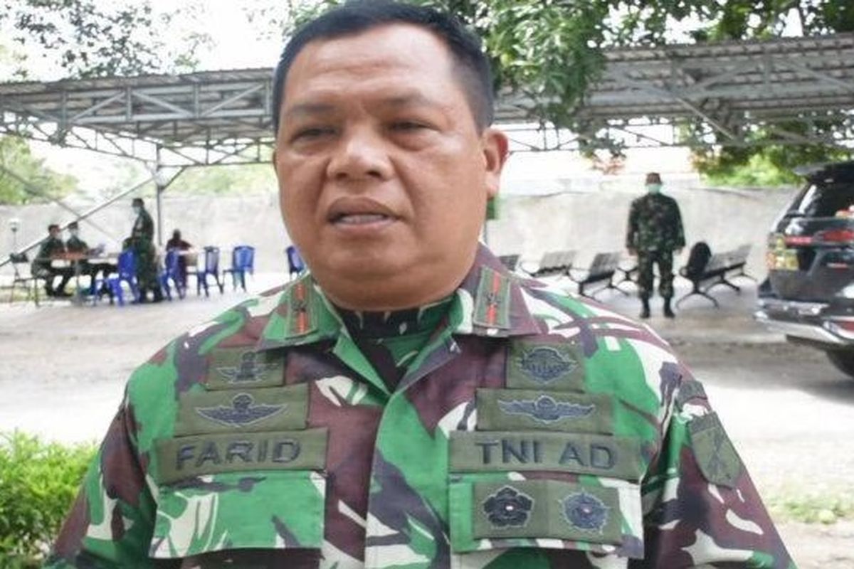Mayjen Farid Makruf.