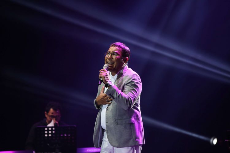 Harvey Malaihollo & The Millennials Sing Motown menghibur penonton di Java Jazz Festival 2019 di JI Expo Kemayoran, Jakarta, Minggu (3/3/2019) malam.