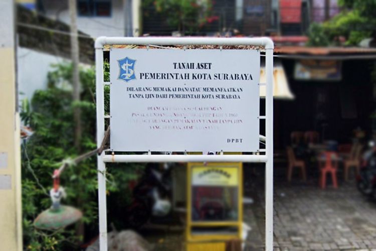 Tanah aset Pemerintah Kota Surabaya