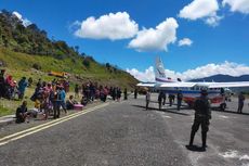 Bandara Bilogai Sugapa Sempat Ditutup akibat Ulah KKB Tembaki Pesawat