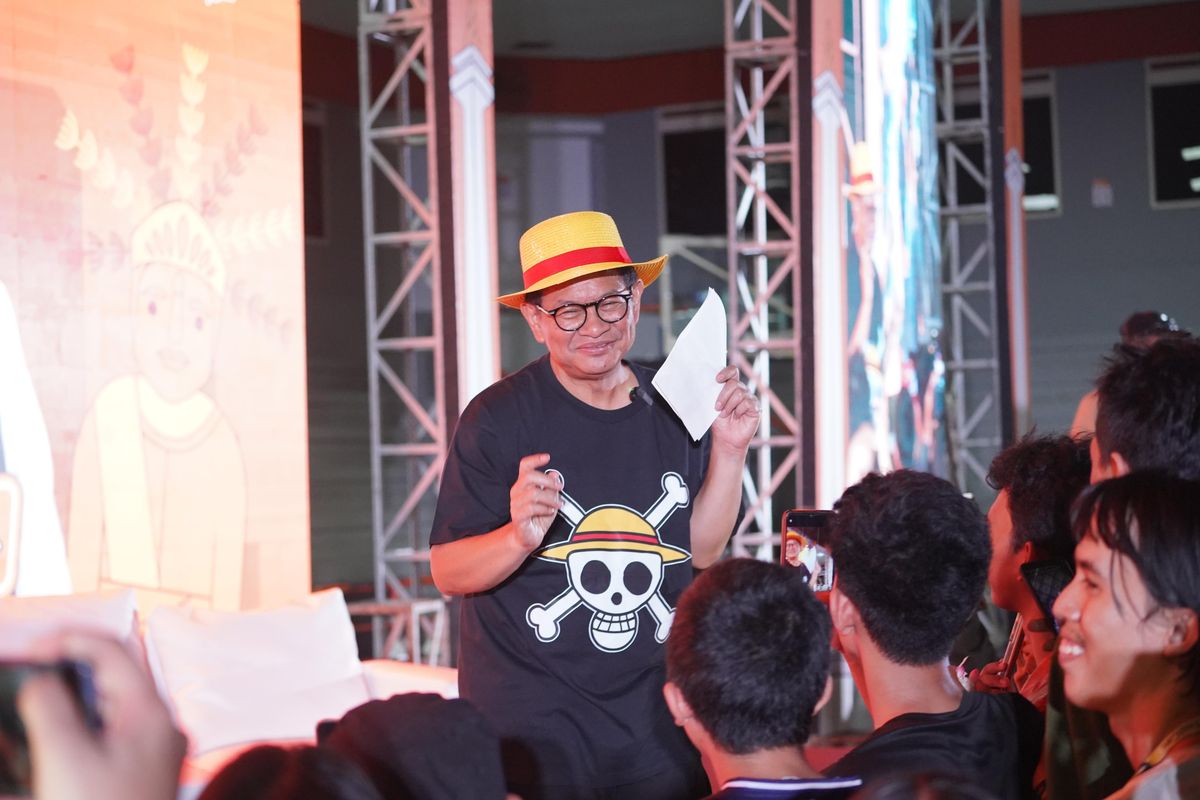 Pakai Baju Luffy One Piece di Jakofest, Pramono: Saya Tertarik Sosok Pemimpin