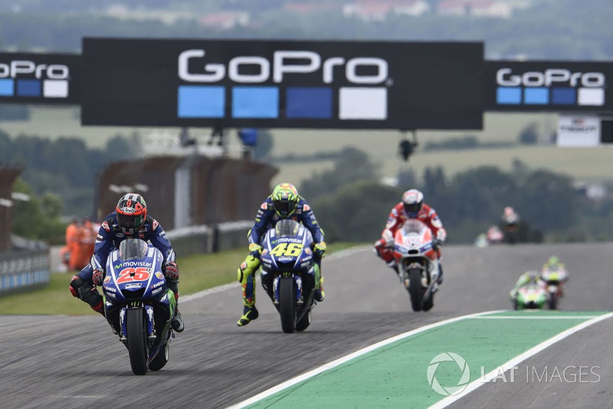 Maverick Vinales berlaga di GP Jerman.