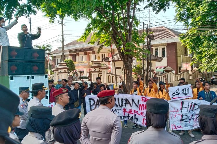 BEM Pasuruan Raya Tuntut Transparansi Kasus Warga Meninggal Usai Ditangkap Polisi