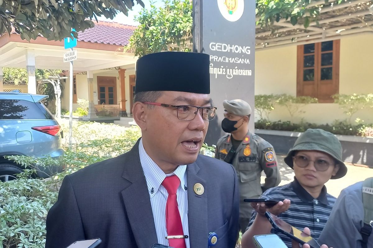 Kasatpol PP Noviar Rahmad saat ditemui di Kompleks Kepatihan, Senin (22/5/2023)
