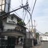 Tiang PJU Patah karena Tersangkut Bus di Cirendeu Tak Kunjung Diperbaiki Pemkot Tangsel