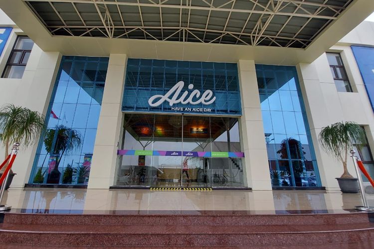 Pabrik kedua PT Aice Ice Cream Jatim Industry, di Mojokerto, JawaTimur.