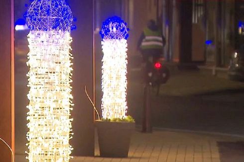 Pasang Lampu Natal Mirip Penis, Wali Kota Belgia Minta Maaf