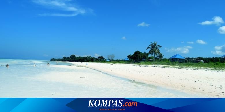 Indahnya Pasir Putih Pantai Mutiara Di Buton