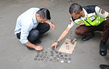 Pembubaran Demo di Unpas dan Unisba, Puluhan Proyektil Gas Air Mata Ditemukan